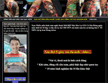 Tablet Screenshot of dungtattoo.com